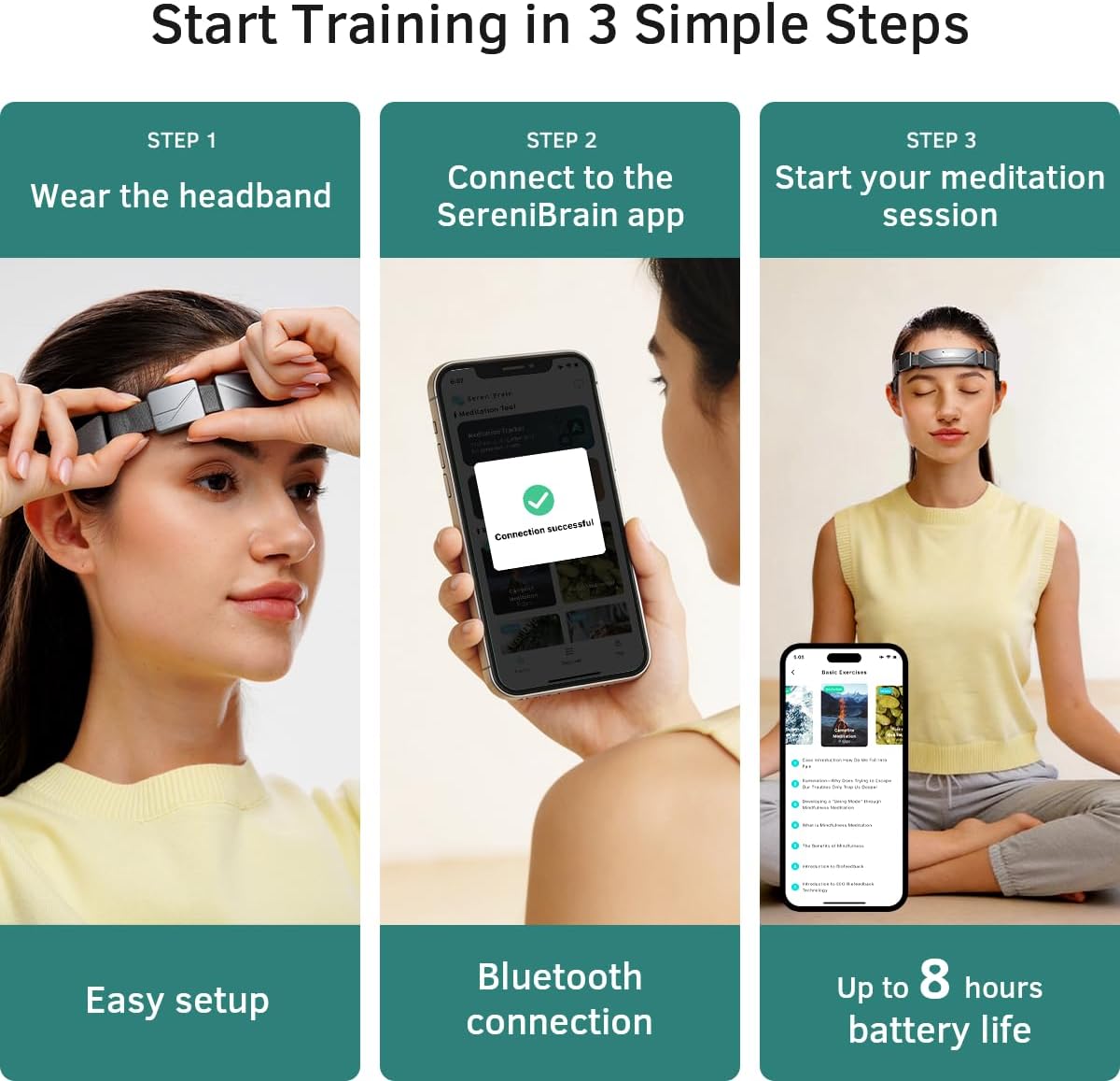 EEG Neurofeedback Headband | NDIS Focus & Calm Aid