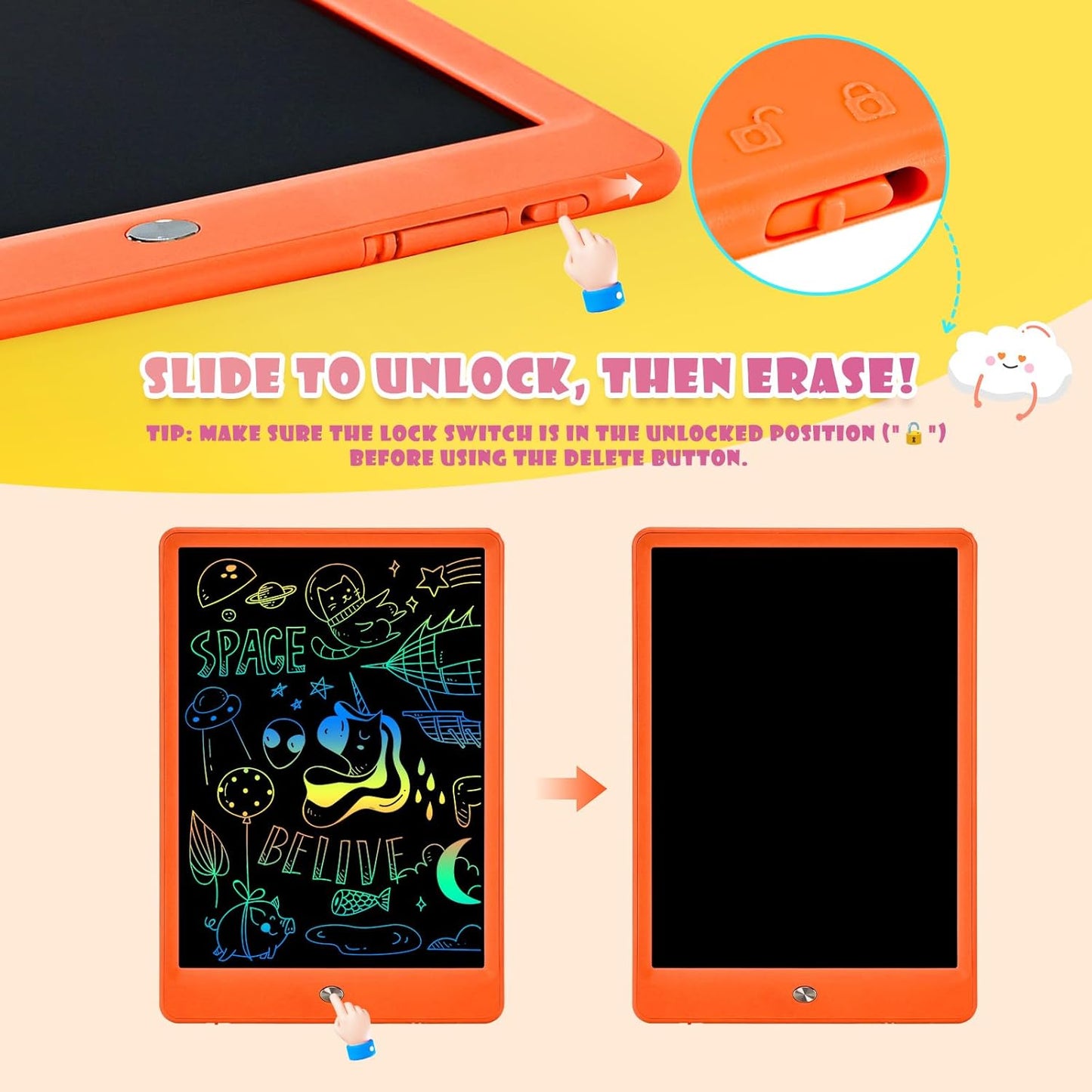 Visual Communication & Fine Motor Writing Pad | NDIS Learning Aid