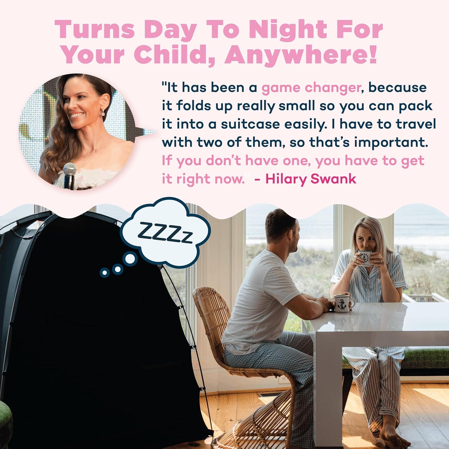 SlumberPod Sensory Privacy Tent | NDIS Blackout Canopy Aid