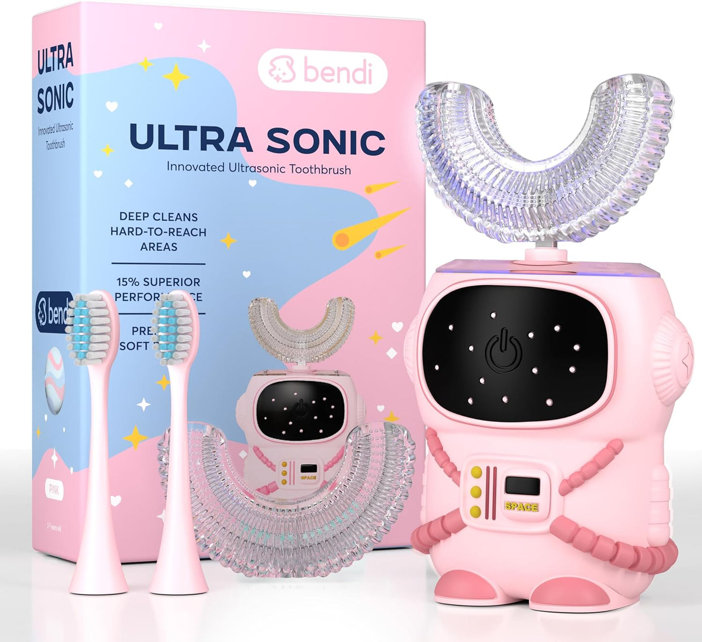 Bendi U-Shaped Sonic Toothbrush | NDIS Oral Motor Sensory Aid