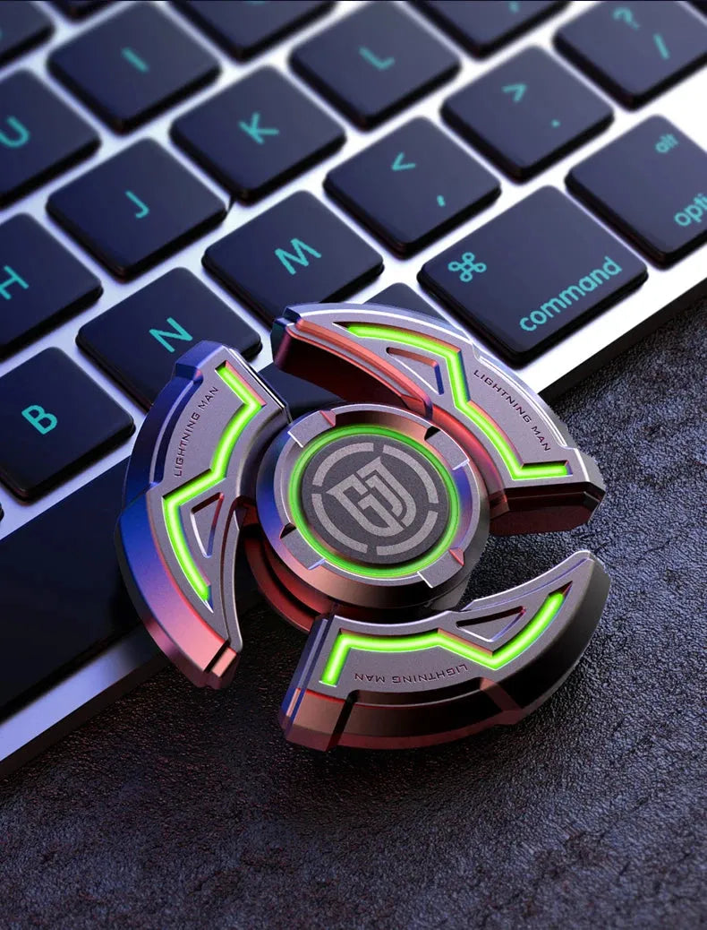 Luminous Sensory Spinner | NDIS Tool for Calm & Focus Support