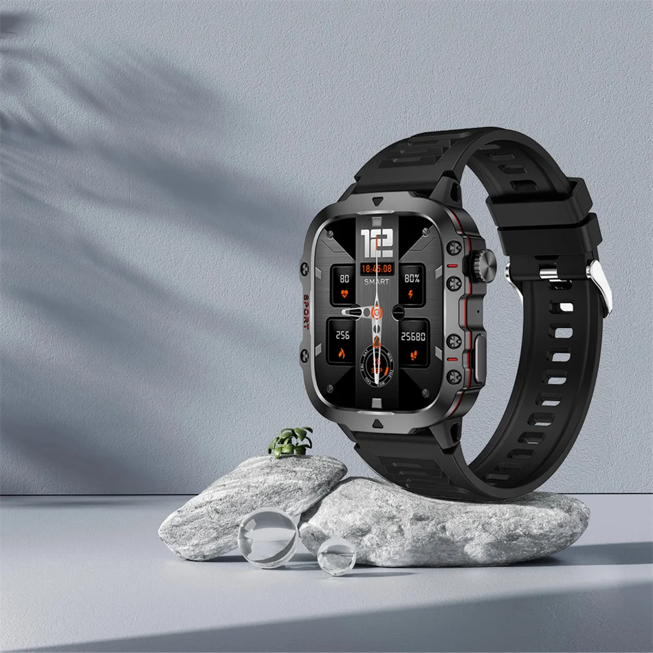 Rugged Health Fitness Smartwatch – Advanced Fitness and Lifestyle Companion