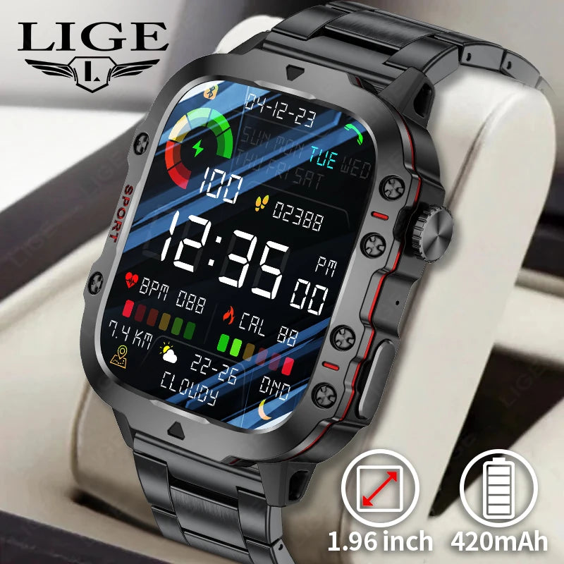 Rugged Health Fitness Smartwatch – Advanced Fitness and Lifestyle Companion