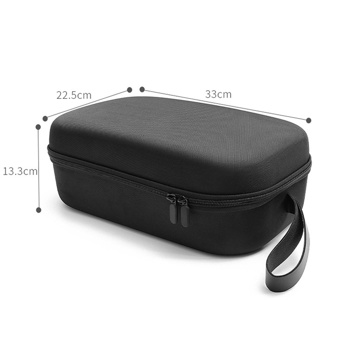For Quest 2/3/3s VR Glasses Protective Case – Durable, Portable, and Secure Storage Bag, Black