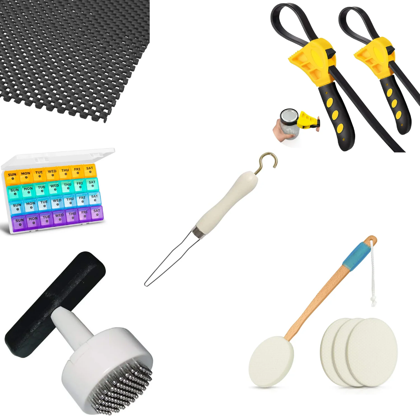 Daily Living Essentials Starter Kit | 5-Piece Assistive Tool Set