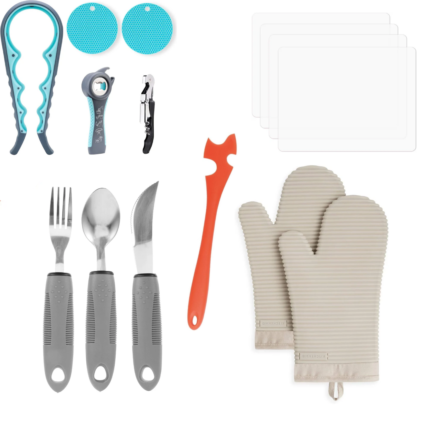 Complete Kitchen Starter Kit | Meal Prep & Dining Aids