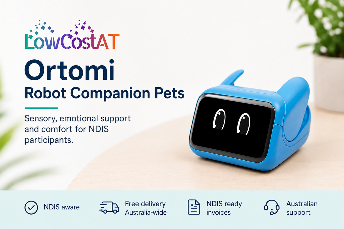 Ortomi Robot Companion Pets: Sensory, Emotional Regulation and Companion Support for NDIS Participants