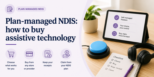 Plan-managed NDIS: how to buy assistive technology