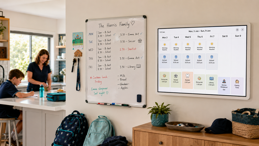 Digital Calendar vs Whiteboard: Which Works Better for Visual Routines?