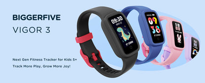 BIGGERFIVE Vigor 3 Kids Tracker | NDIS Routine & Sleep Aid