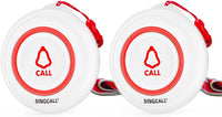 SINGCALL Wireless SOS 2 Buttons | NDIS Emergency Alert Aid