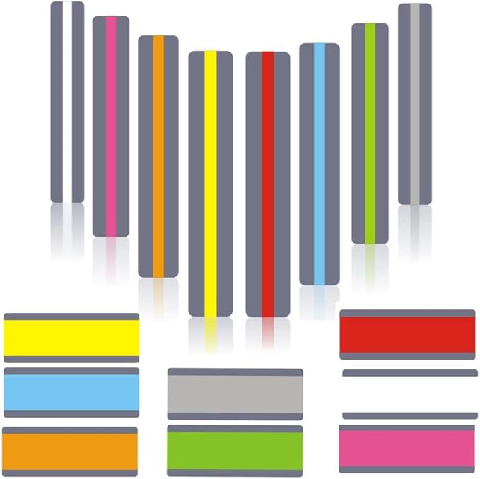 Guided Reading Strips, Highlight Bookmarks, Set of 8