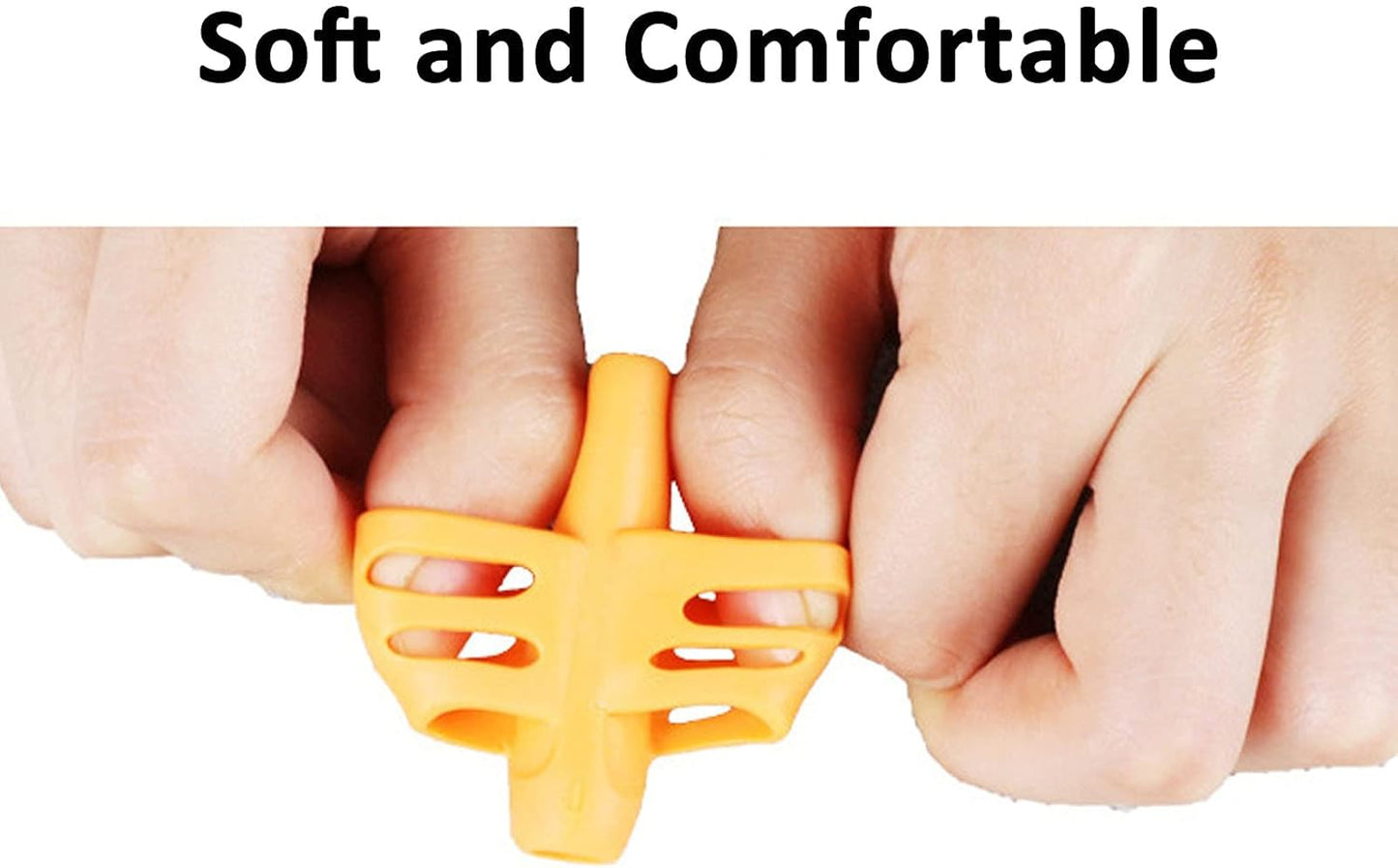 Ergonomic Silicone Pencil Grips (4-Pack) | NDIS Fine Motor Aid