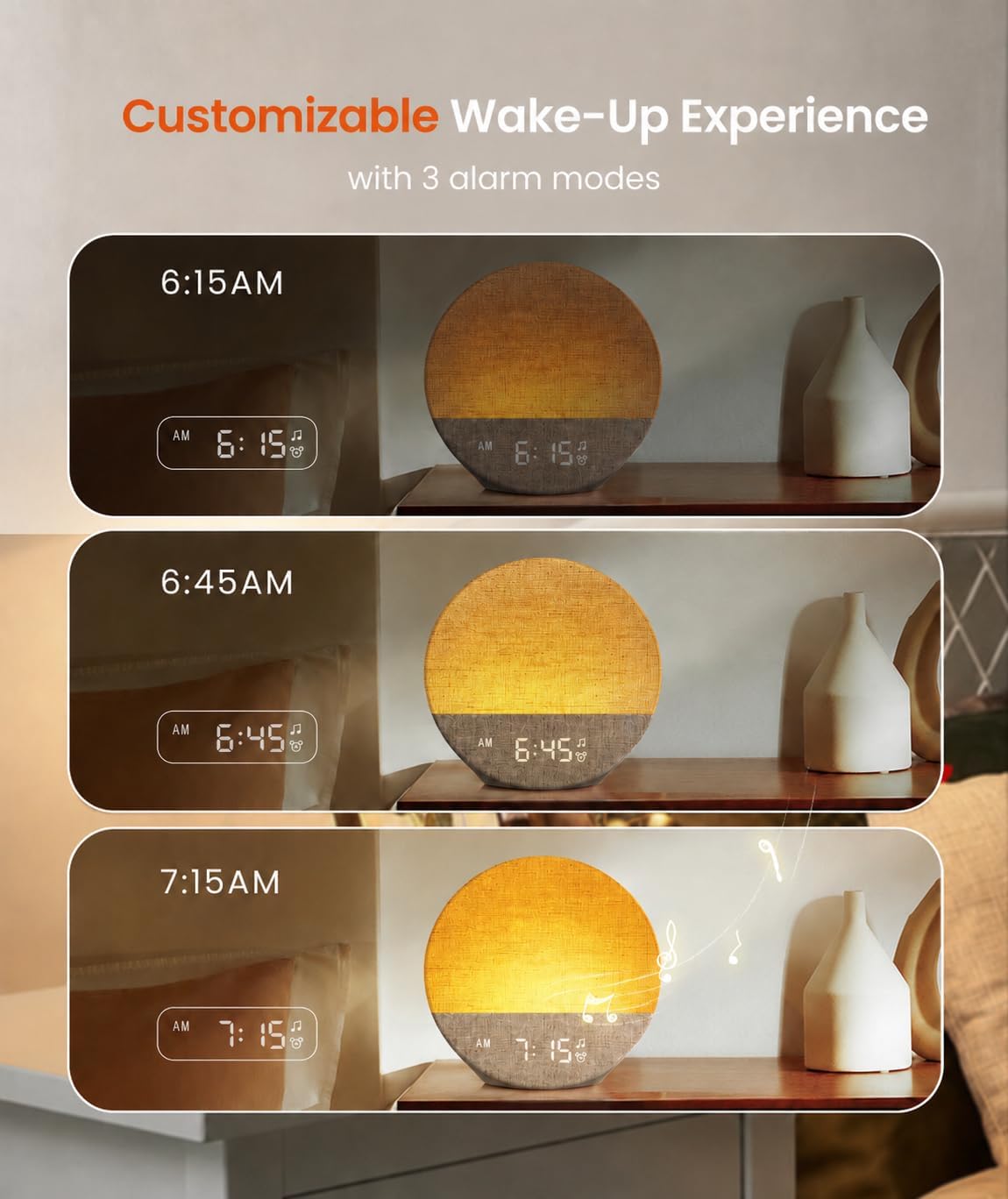 Dreamegg Sunrise Alarm Clock | NDIS Circadian & Sensory Aid