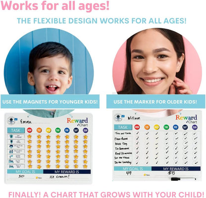 QUOKKA Magnetic Visual Schedule & Chore Chart | NDIS Routine Aid