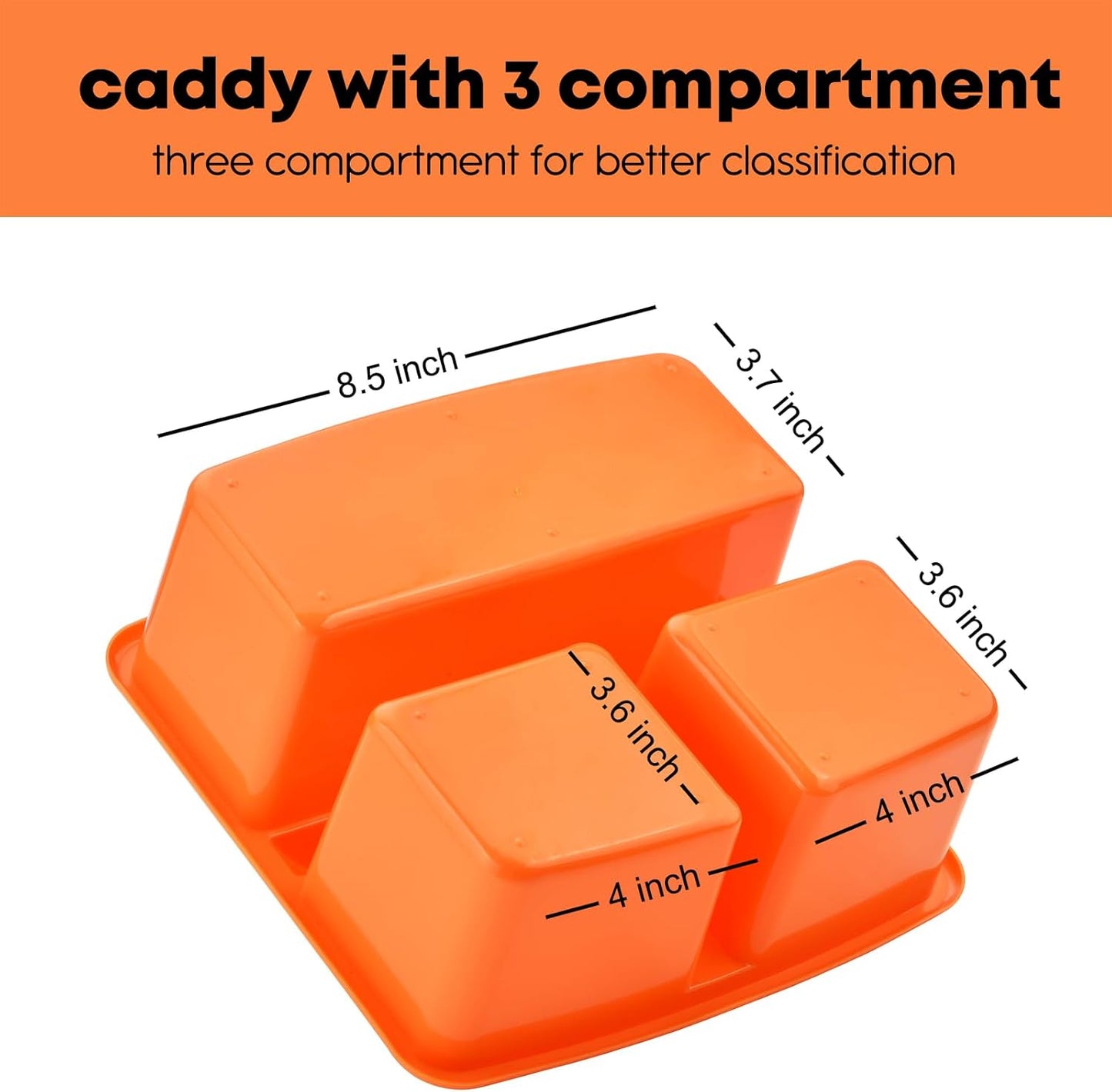 Visual Task & Therapy Storage Caddy 6-Pack | NDIS Organiser