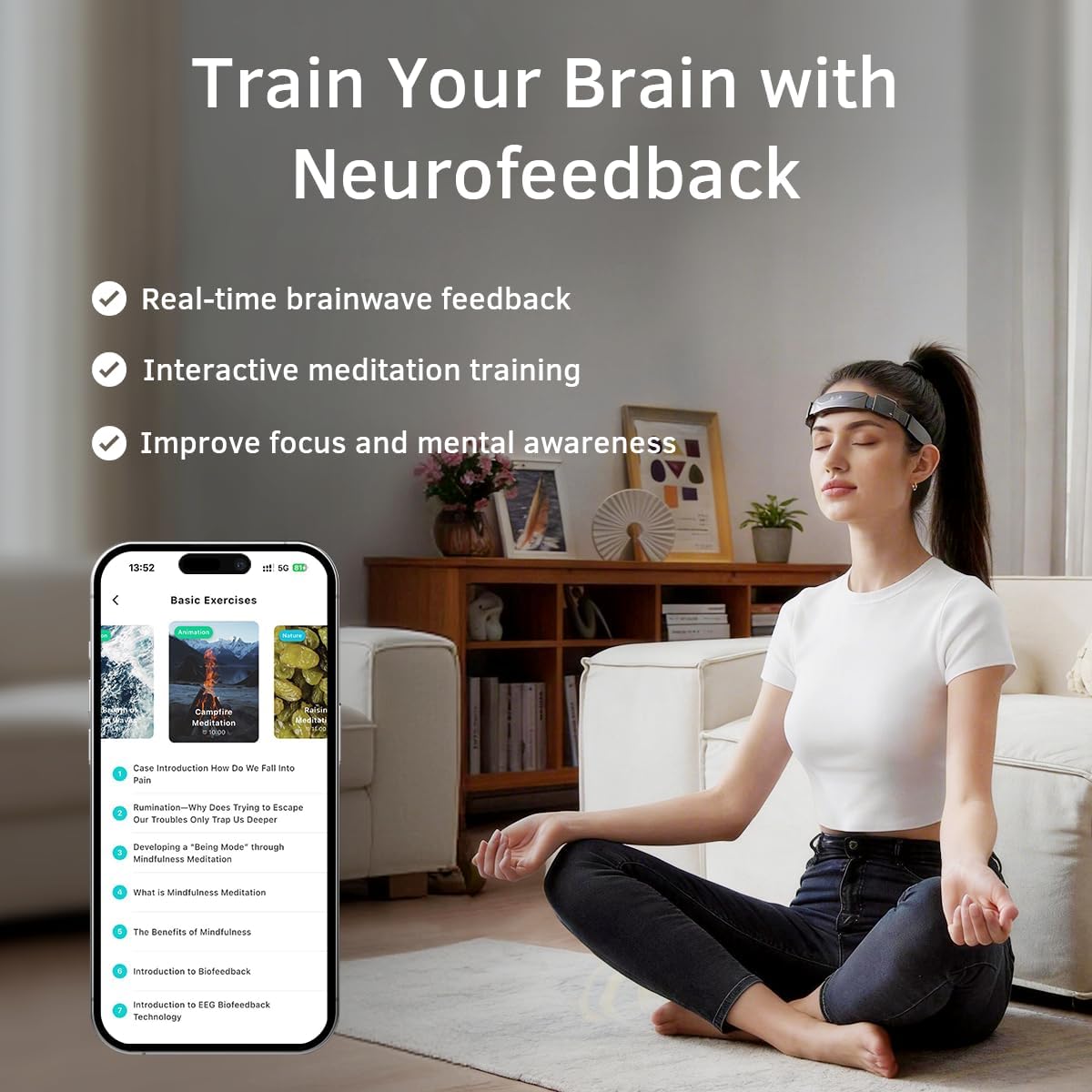 EEG Neurofeedback Headband | NDIS Focus & Calm Aid