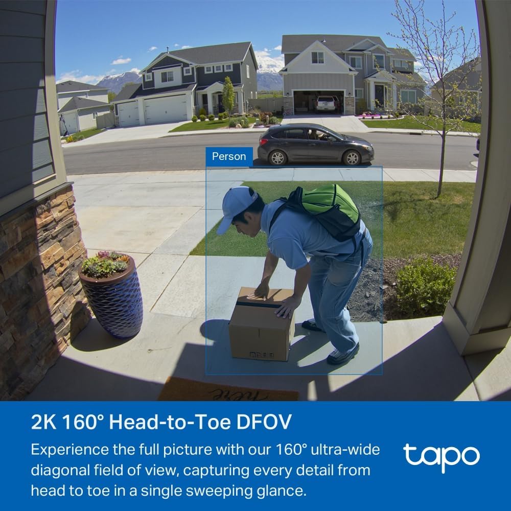 Tapo Smart Video Doorbell | NDIS Home Safety & Access Aid