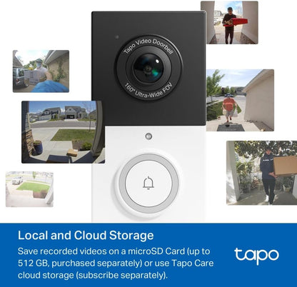 Tapo Smart Video Doorbell | NDIS Home Safety & Access Aid