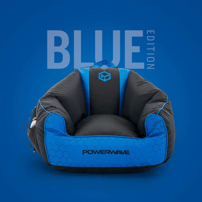 Powerwave Sensory Bean Bag Chair (90cm) | NDIS Calming Seat & Storage