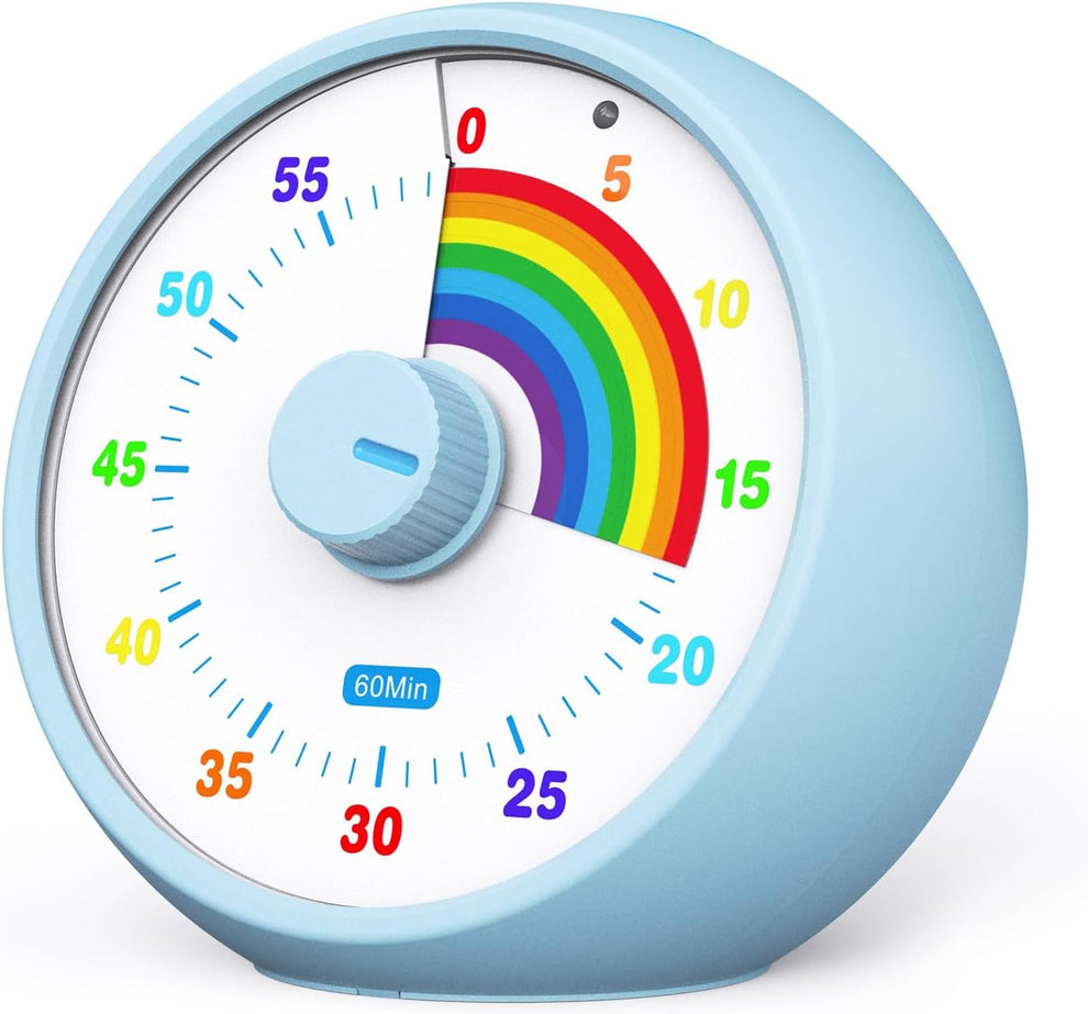 Rainbow Visual Timer (60 Min) | NDIS Support for Autism & ADHD