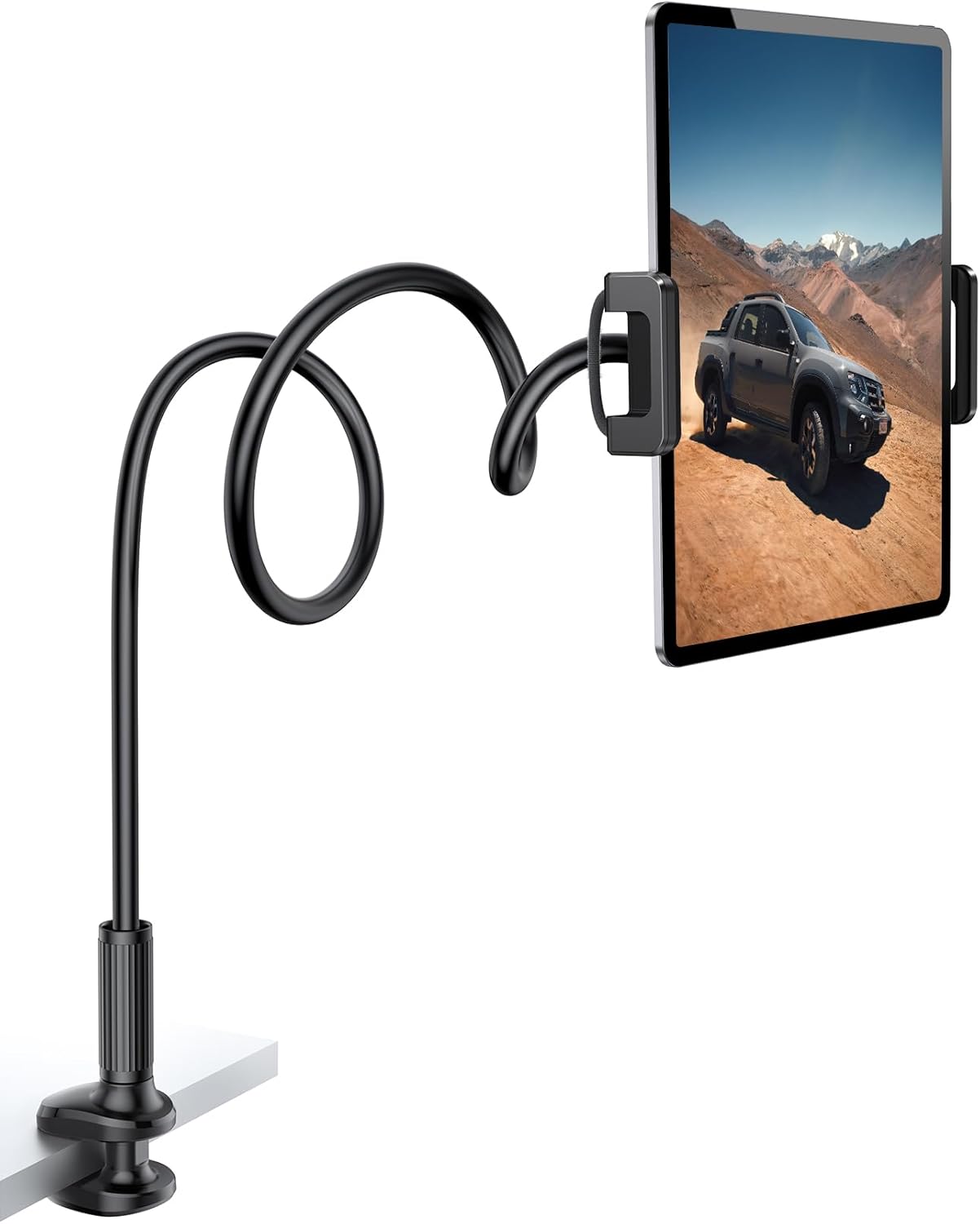 Flexible Gooseneck Tablet Stand Mount | NDIS Hands-Free Assist Aid