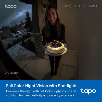 Tapo Smart Video Doorbell | NDIS Home Safety & Access Aid