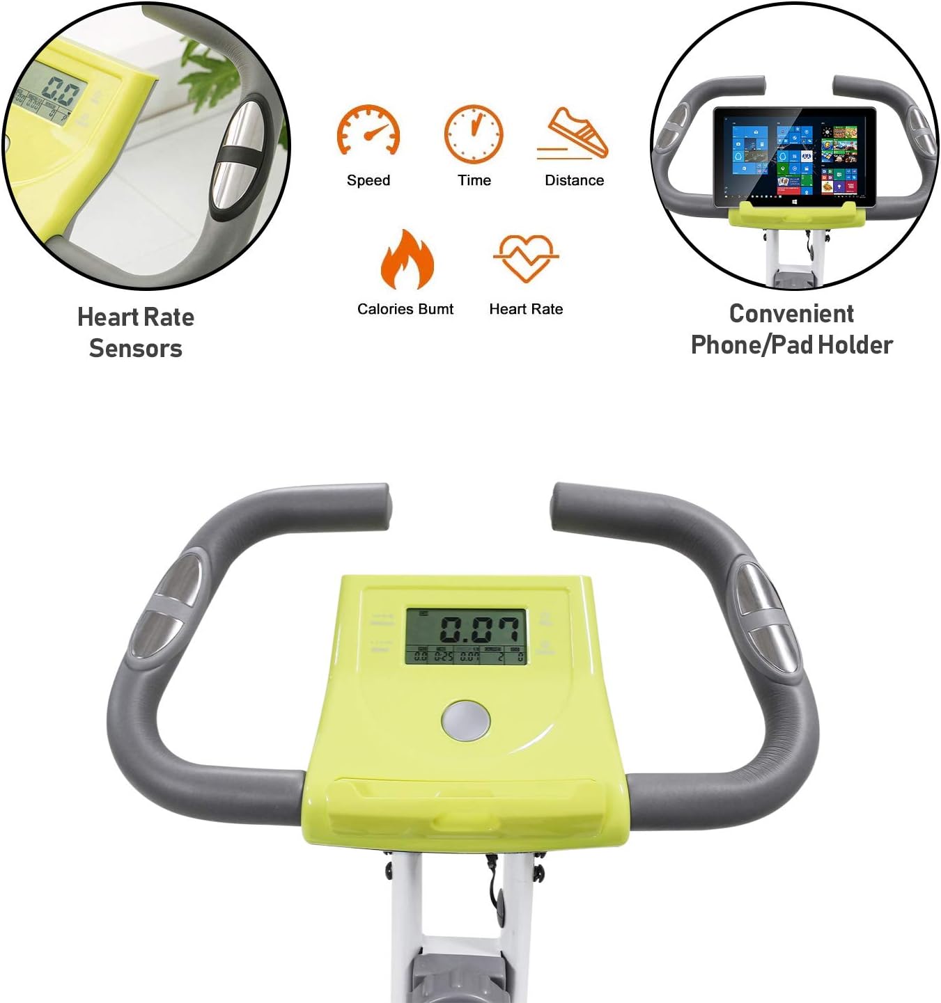 Folding Magnetic Exercise Ergo Bike | NDIS Sensory & Rehab Aid