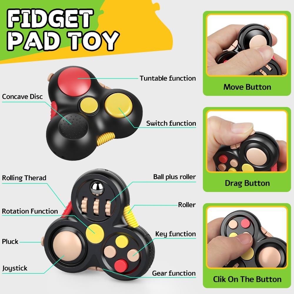 Adult Sensory Fidget Toys Set (5-Pack) | NDIS Focus & Calm Aid