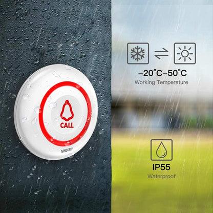 SINGCALL Wireless Caregiver Pager | NDIS Emergency Alert Aid
