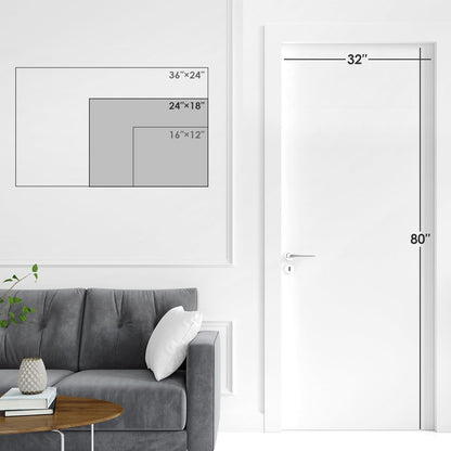 Monthly Planner & Cork Board Combo – Magnetic Dry Erase Calendar with Pin Board for NDIS, Home, School, or Office