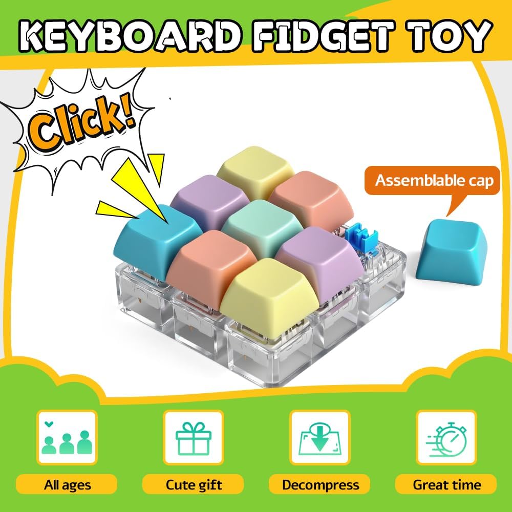 Adult Sensory Fidget Toys Set (5-Pack) | NDIS Focus & Calm Aid