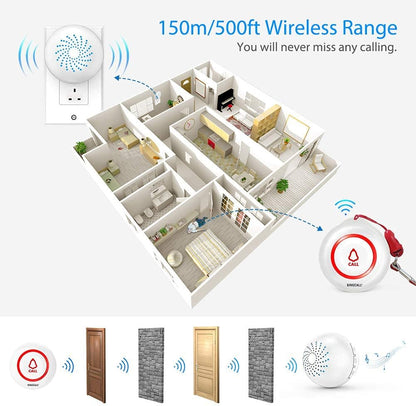 SINGCALL Wireless Caregiver Pager | NDIS Emergency Alert Aid