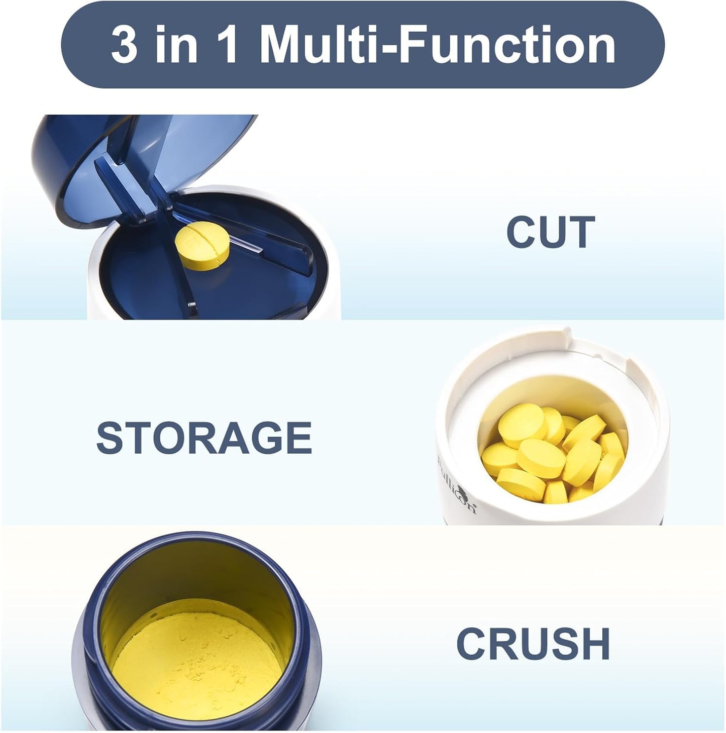 3-in-1 Pill Crusher & Cutter | NDIS Dysphagia & Motor Aid