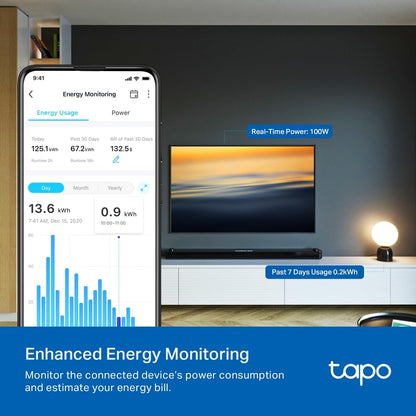 Tapo Smart Plug with Energy Monitor | NDIS Voice Control Aid