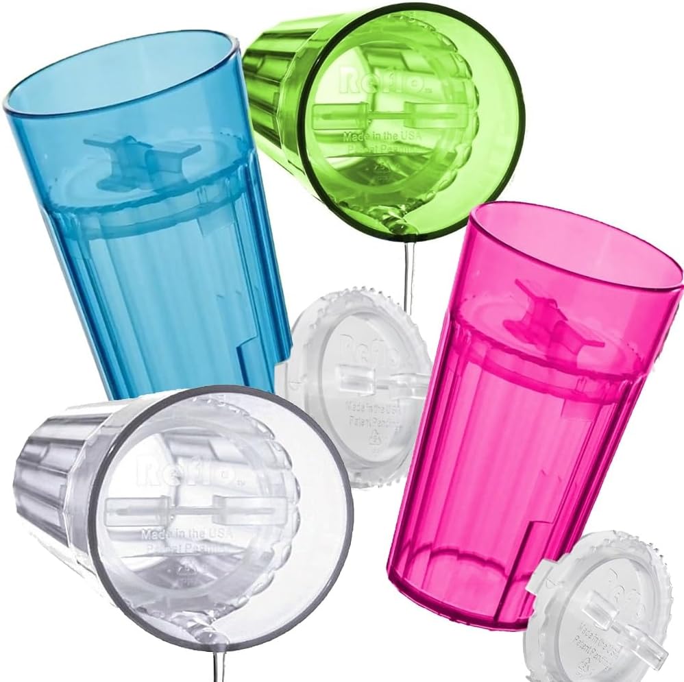 Reflo Smart Cup 4-Pack | NDIS Oral Motor & Feeding Aid