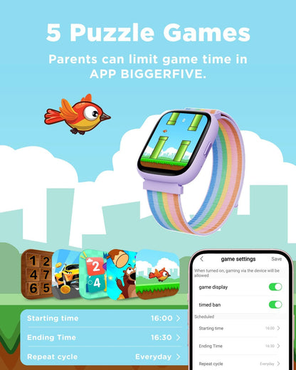 BIGGERFIVE Brave 2 Kids Tracker | NDIS Routine & Sleep Aid