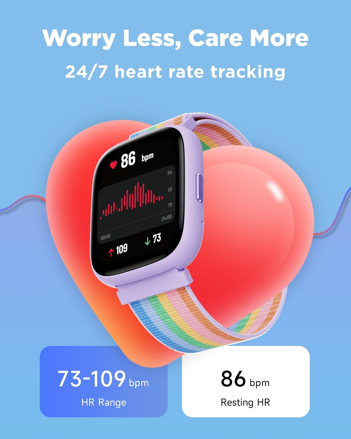 BIGGERFIVE Brave 2 Kids Tracker | NDIS Routine & Sleep Aid