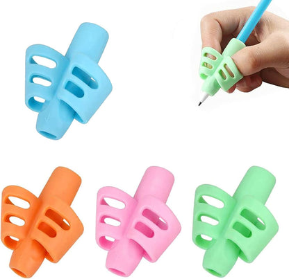 Ergonomic Silicone Pencil Grips (4-Pack) | NDIS Fine Motor Aid