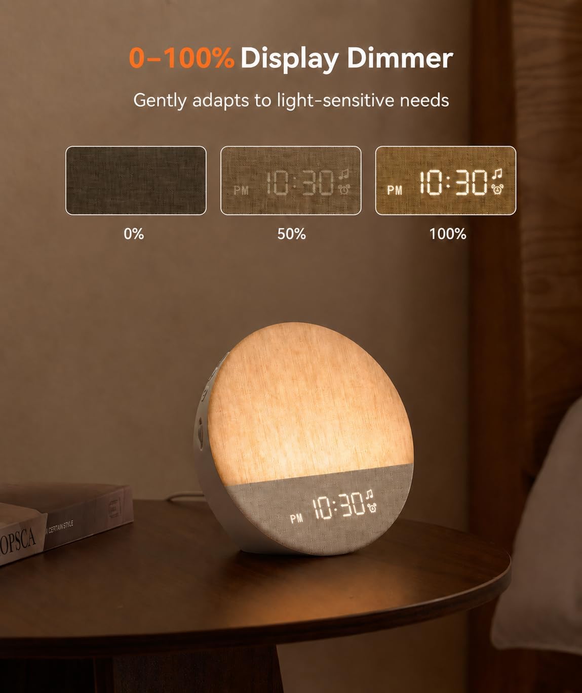 Dreamegg Sunrise Alarm Clock | NDIS Circadian & Sensory Aid