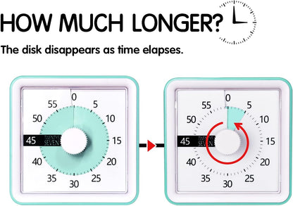 Impact Resistant Visual Timer | NDIS ADHD Time Management Aid