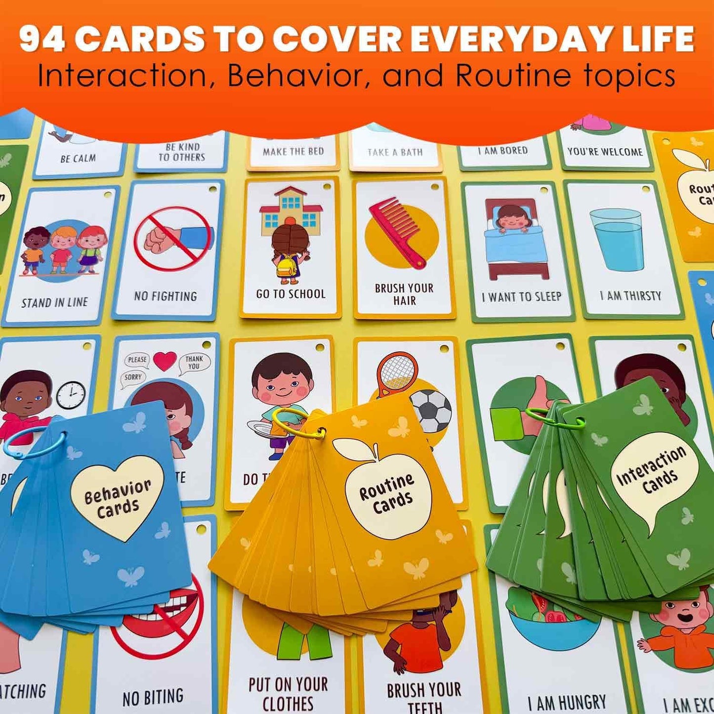 94 Visual Communication Cards (AAC) | NDIS Speech & Autism Aid