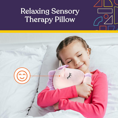 Unicorn Vibrating Pillow (Textured) | NDIS Kids Sensory Aid