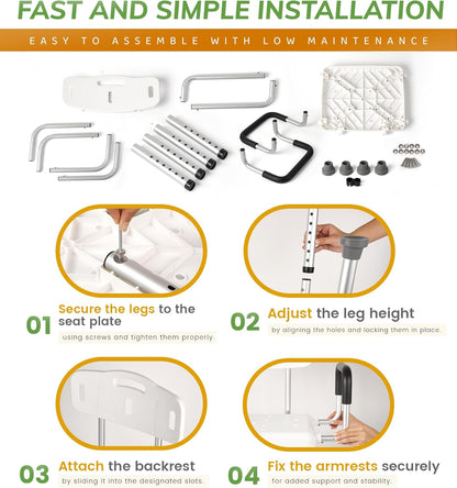 Heavy-Duty Shower Chair | NDIS Bathroom Safety Aid