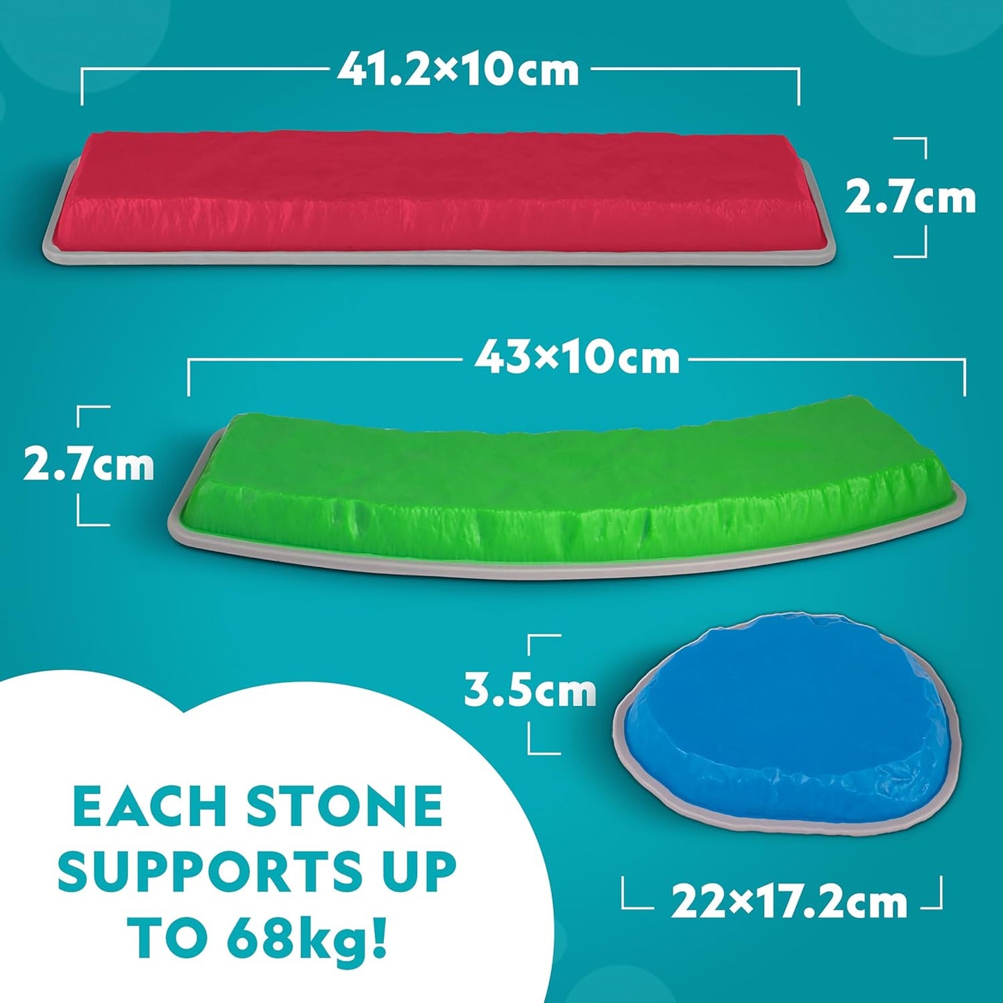 Gross Motor Balance Stepping Stones & Beams | NDIS Sensory Aid