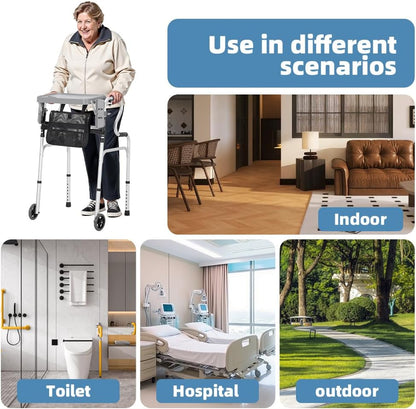 Foldable Walker with Tray | NDIS Mobility & Transfer Aid