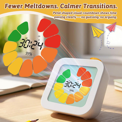 EooCoo Petal Visual Timer | NDIS Autism Transition Aid