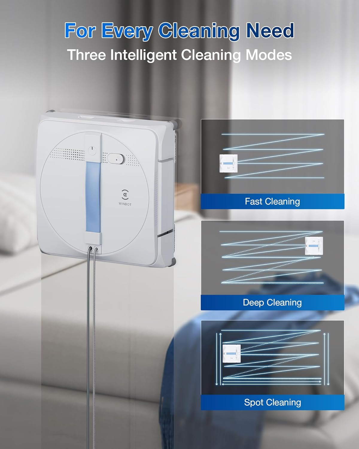 Smart Robotic Window Cleaner | Automated Chore & Mobility Aid