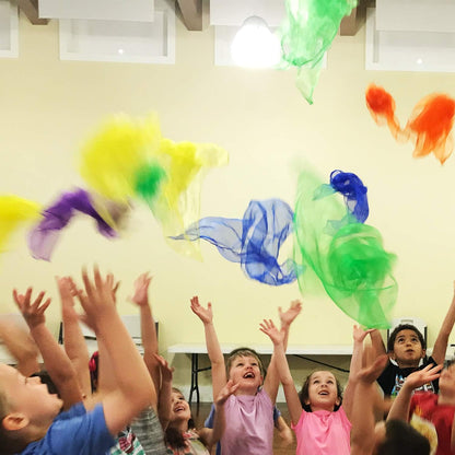 Tactile Sensory Play Scarves | NDIS Visual Tracking & Motor Aid