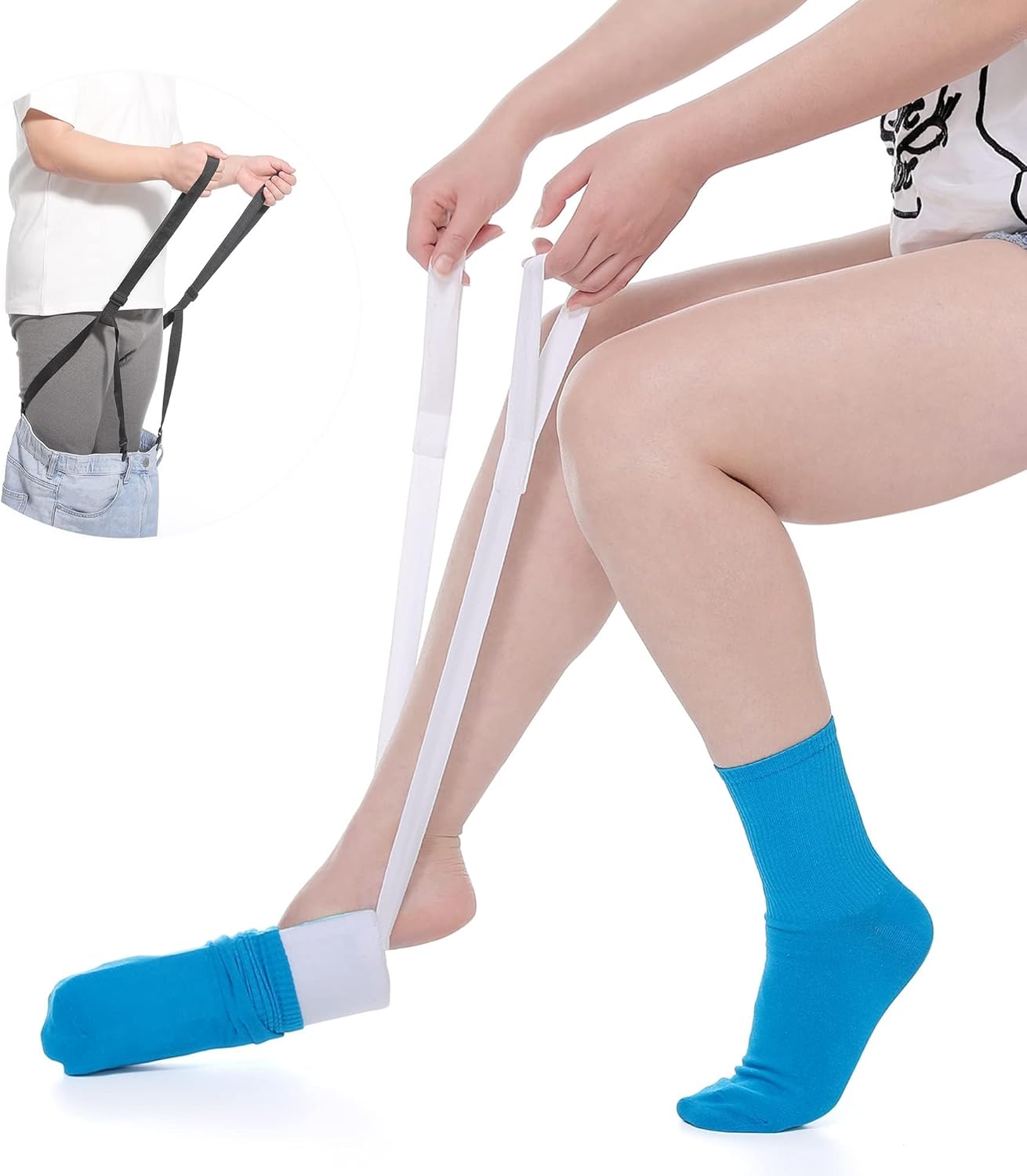 Sock Frame Flexible Sock Aid with Handles | NDIS Dressing Support